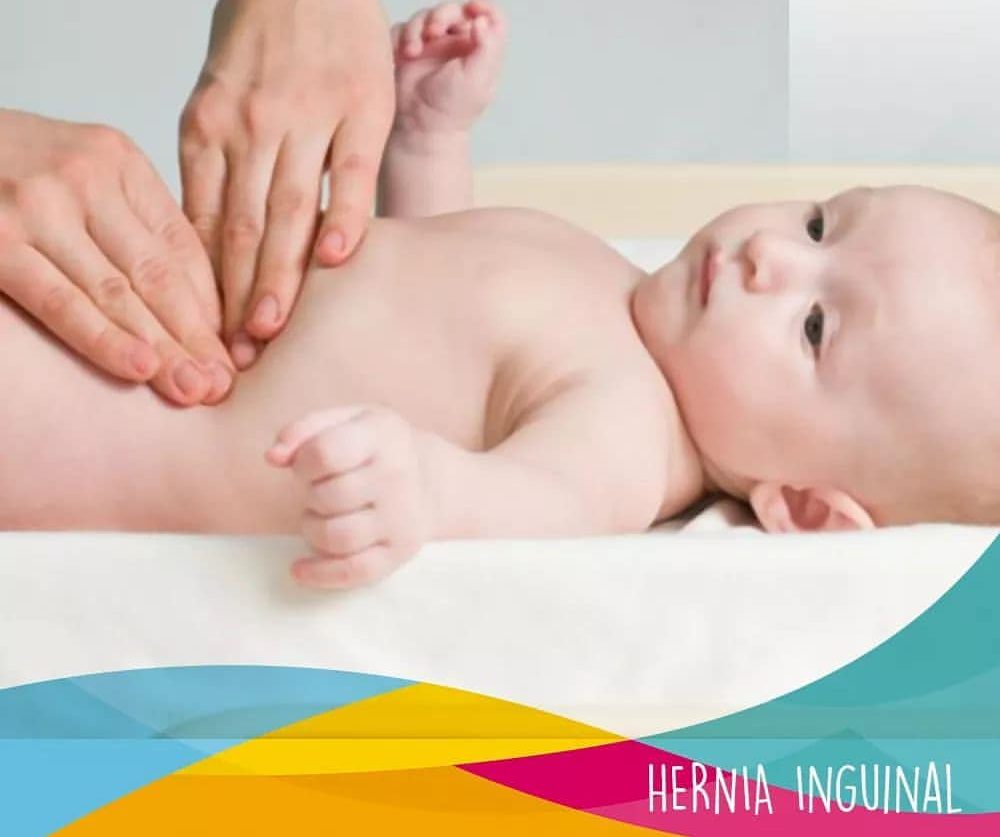 sintomas de la hernia inguinal en niños